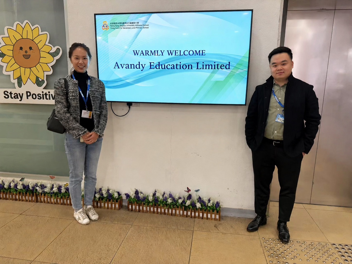 Bienvenida institucional en el campus a Avandy Education Limited